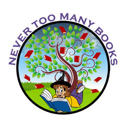 Never Too Many Books logo