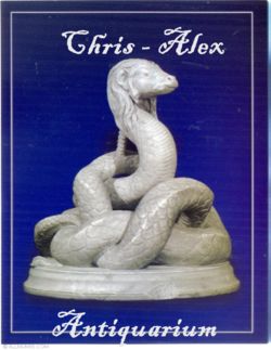 ChrisAlexAntiquarium Logo