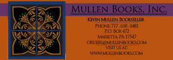 Mullen Books, Inc. ABAA / ILAB Logo