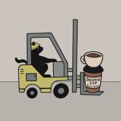 Second Cup Books, TBA Logo