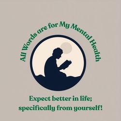All Words Are for My Mental Health Logo