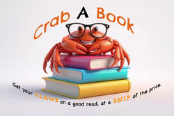 Crab A Book Logo