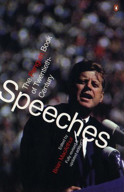 The Penguin Book of 20th-Century Speeches