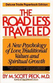 The Road Less Traveled Deluxe Trade Flex Bind Paperback 1985 Edition