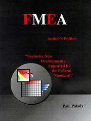 FMEA Author's Edition by Palady, Paul