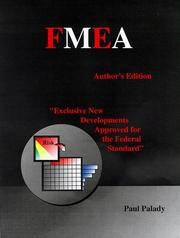 FMEA Author&#039;s Edition by Palady, Paul - 1997-11-01