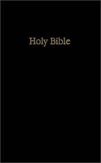 NASB Large Print Pew Bible (Black, Hardcover Cloth) (Hardcover)