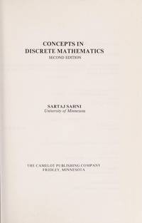 Concepts in Discrete Mathematics