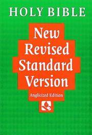 New Revised Standard Version Bible: Popular Text Edition: Containg the Old and New Testaments:...