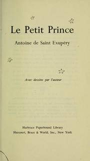 cover of Le Petit Prince (French Language Edition)
