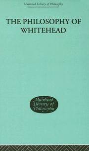 The Philosophy Of Whitehead