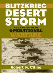 Blitzkrieg To Desert Storm