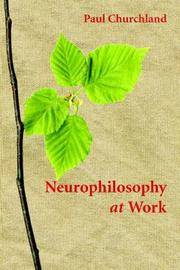 cover of Neurophilosophy at Work