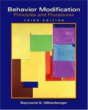 image of Behavior Modification: Principles and Procedures (Available Titles CengageNOW)