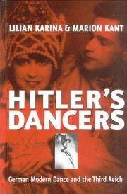 Hitler's Dancers: German Modern Dance And The Third Reich