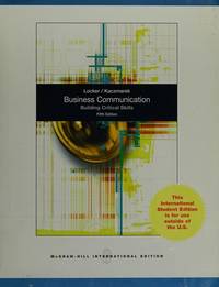 Business Communication by Kitty O.. Locker