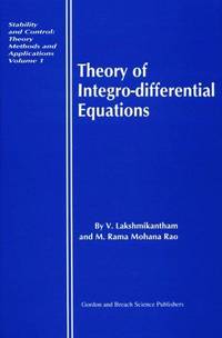 Theory of Integro-Differential Equations
