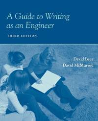 A Guide to Writing as an Engineer Third Edition