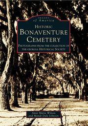 cover of HISTORIC BONAVENTURE CEMETERY Images of America
