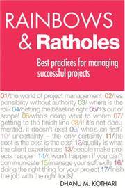 Rainbows & Ratholes by Dhanu M. Kothari - Paperback - 2006 - from QUANTUM (SKU: N43N30)