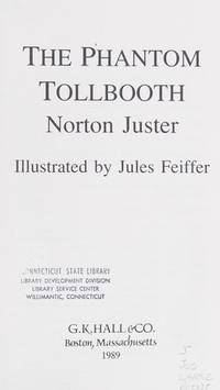 The Phantom Tollbooth (G.K. Hall large print for young readers) by Norton Juster - 1989-02-04