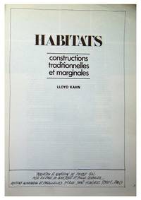 Habitats : Constructions traditionnelles et marginales by Gac Pierre - 1977