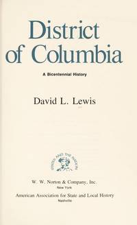 image of District of Columbia : A Bicentennial History