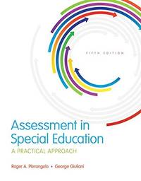 Assessment in Special Education: A Practical Approach + Pearson eText w/ Access Card - Books a La...