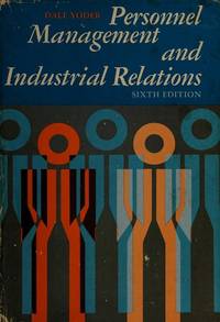 Personnel management and industrial relations