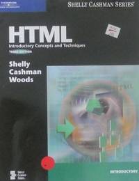 HTML Introductory Concepts and Techniques, Third Edition