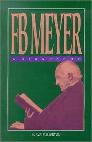 Fb Meyer - a Biography