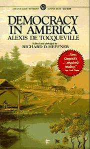 Democracy in America by Alexis De Tocqueville - Paperback - 21st Printing - 1984 - from Cheryl's Book Nook (SKU: 0012715)