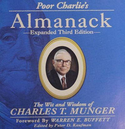 洋書 Poor Charlie's Almanack Expanded Edition Poor Charlie's Almanack: The Wit and Wisdom of Charles T. Munger