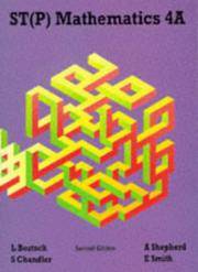 ST(P) Mathematics 4A Second Edition: Bk. 4A