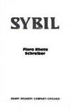 Sybil by Schreiber, Flora Rheta - 1973