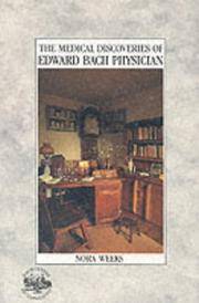 image of The Medical Discoveries of Edward Bach Physician