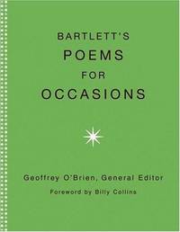 Bartlett's Poems For Occasions