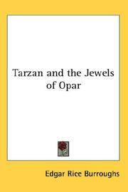 image of Tarzan and the Jewels of Opar