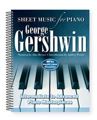 cover of George Gershwin: Sheet Music for Piano