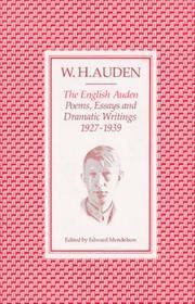 The English Auden