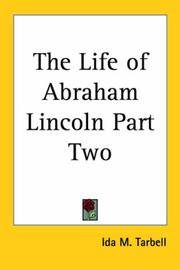 cover of The Life of Abraham Lincoln (Part Two)