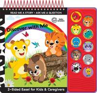 Baby Einstein - Discover with Me 2-Sided Sound Book Easel for Kids & Caregivers - PI Kids...