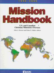 Mission Handbook 1998-2000: U.S. and Canadian Christian Ministries Overseas