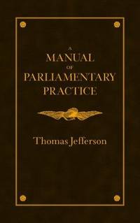 image of Manual of Parliamentary Practice