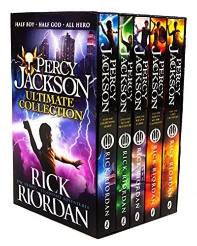 Percy Jackson Ultimate Collection Box (New Look 5 Copy Slipcase