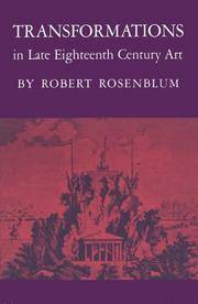 image of Transformations in Late Eighteenth Century Art (Paper)
