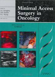 Minimal Access Surgery in Oncology (Greenwich Medical Media) by James G. Geraghty (Editor), Howard L. Young (Editor), Jonathan M. Sackier (Editor), H. Stephen Stoldt (Editor), Riccardo A. Audisio (Editor) - 1998-01-05