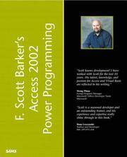 F Scott Barker's Microsoft Access 2002 Power Programming