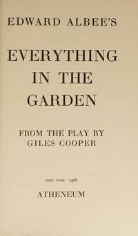 Everything in the Garden:  From the Play by Giles Cooper.