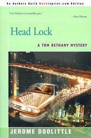 cover of Head Lock: A Tom Bethany Mystery